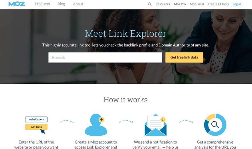 ابزار Link Explorer