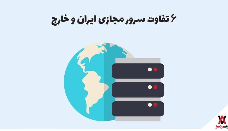 تفاوت سرور مجازی ایران و خارج