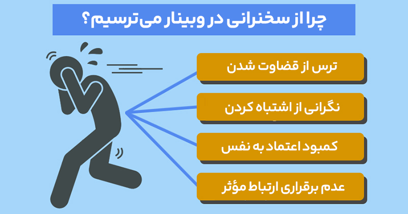 چرا از وبینار میترسیم